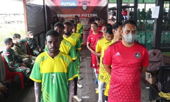 64 Tim Siap Rebut Juara Turnamen Futsal Sahabat Hairullah Cup 2021 di Asmat